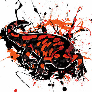 Salamandra salamandra Rot