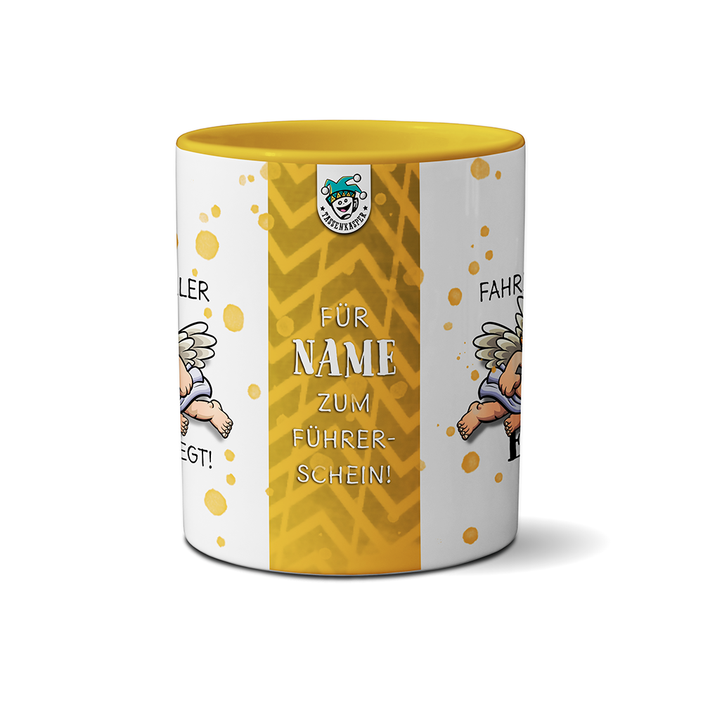 Tasse - zur bestandenen Fahrprüfung