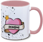 Tasse - Schöne (mit Herz)