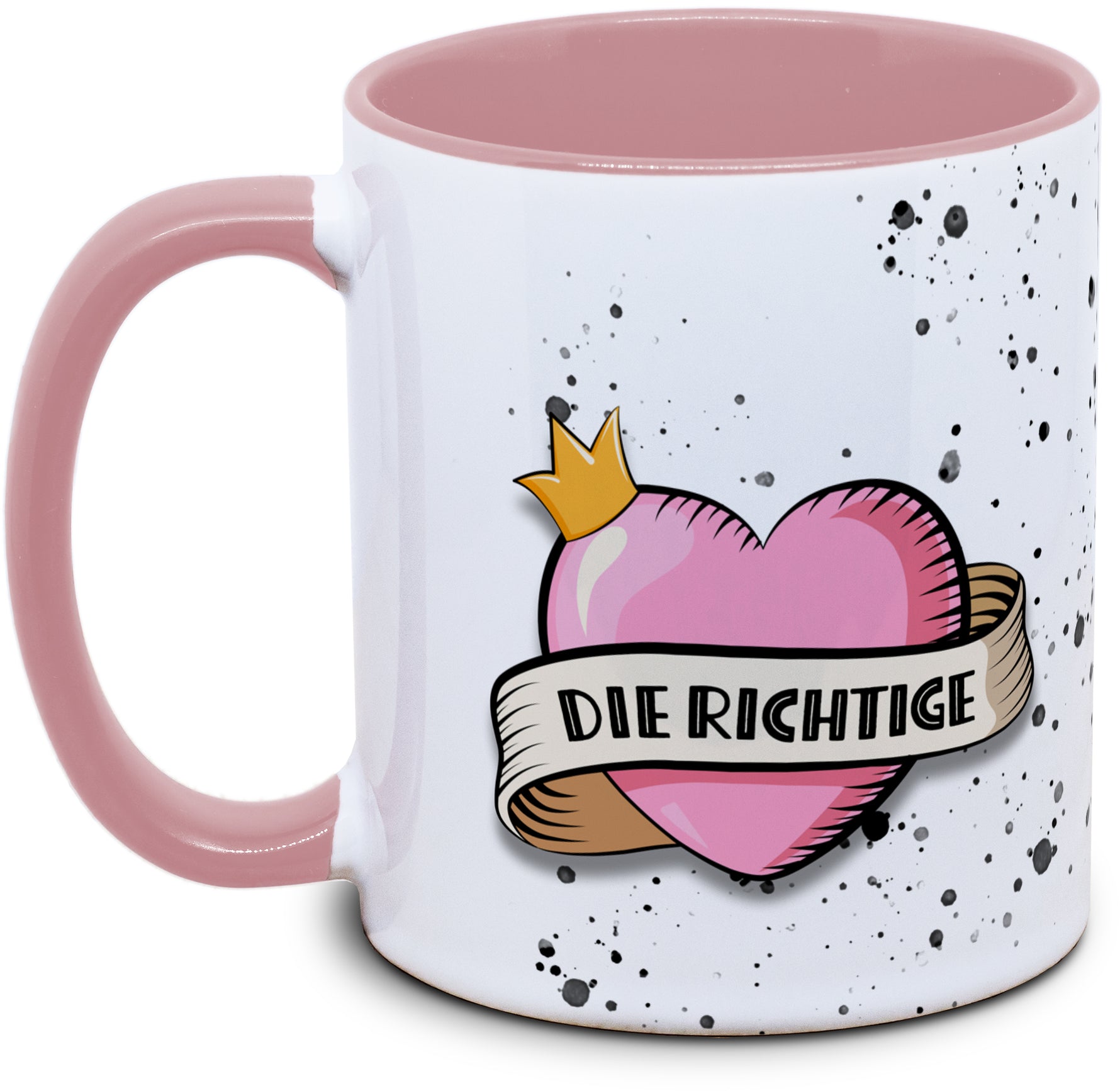 Keramiktasse mit Die Richtige Motiv von Tassenkasper