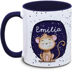 Tasse - Enfants avec prénom et singe