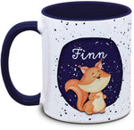 Mug - Enfants avec prénom et écureuil