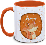 Mug - Enfants avec prénom et écureuil