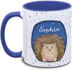 Tasse - Enfants avec nom et hérisson