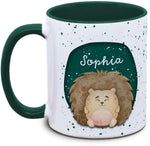 Tasse - Enfants avec nom et hérisson