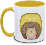 Tasse - Enfants avec nom et hérisson