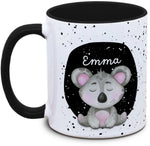 Tasse - Kinder mit Name und Koala