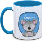 Tasse - Kinder mit Name und Koala