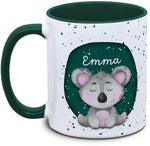 Tasse - Kinder mit Name und Koala