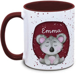 Tasse - Kinder mit Name und Koala