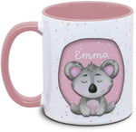 Tasse - Kinder mit Name und Koala