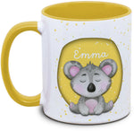 Tasse - Kinder mit Name und Koala