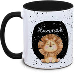 Tasse - Enfants avec prénom et lion