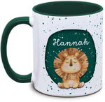 Tasse - Enfants avec prénom et lion