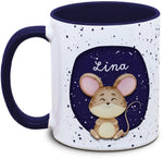 Tasse - Kinder mit Name und Maus