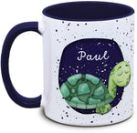 Mug - Kids with Name and Turtle