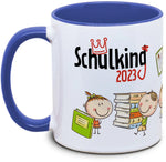 Mug - for school child: Schoolking for school start year