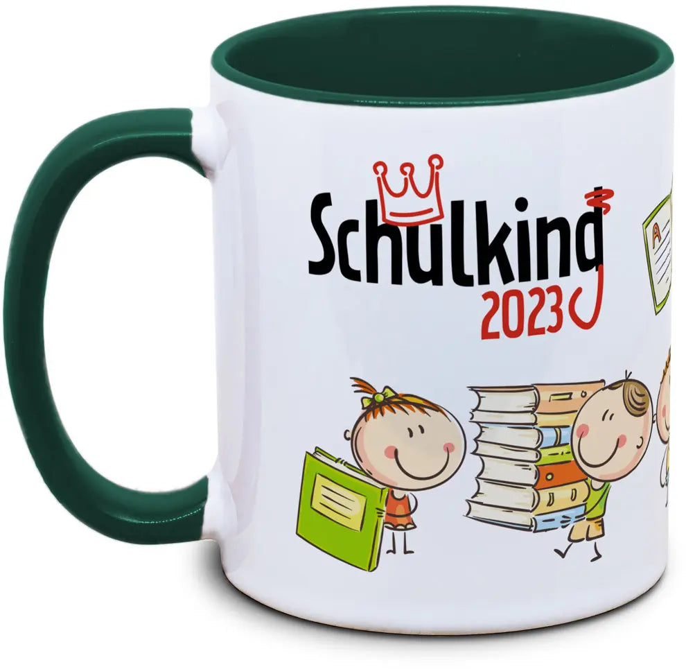 Mug - for school child: Schoolking for school start year