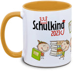Mug - for school child: Schoolking for school start year