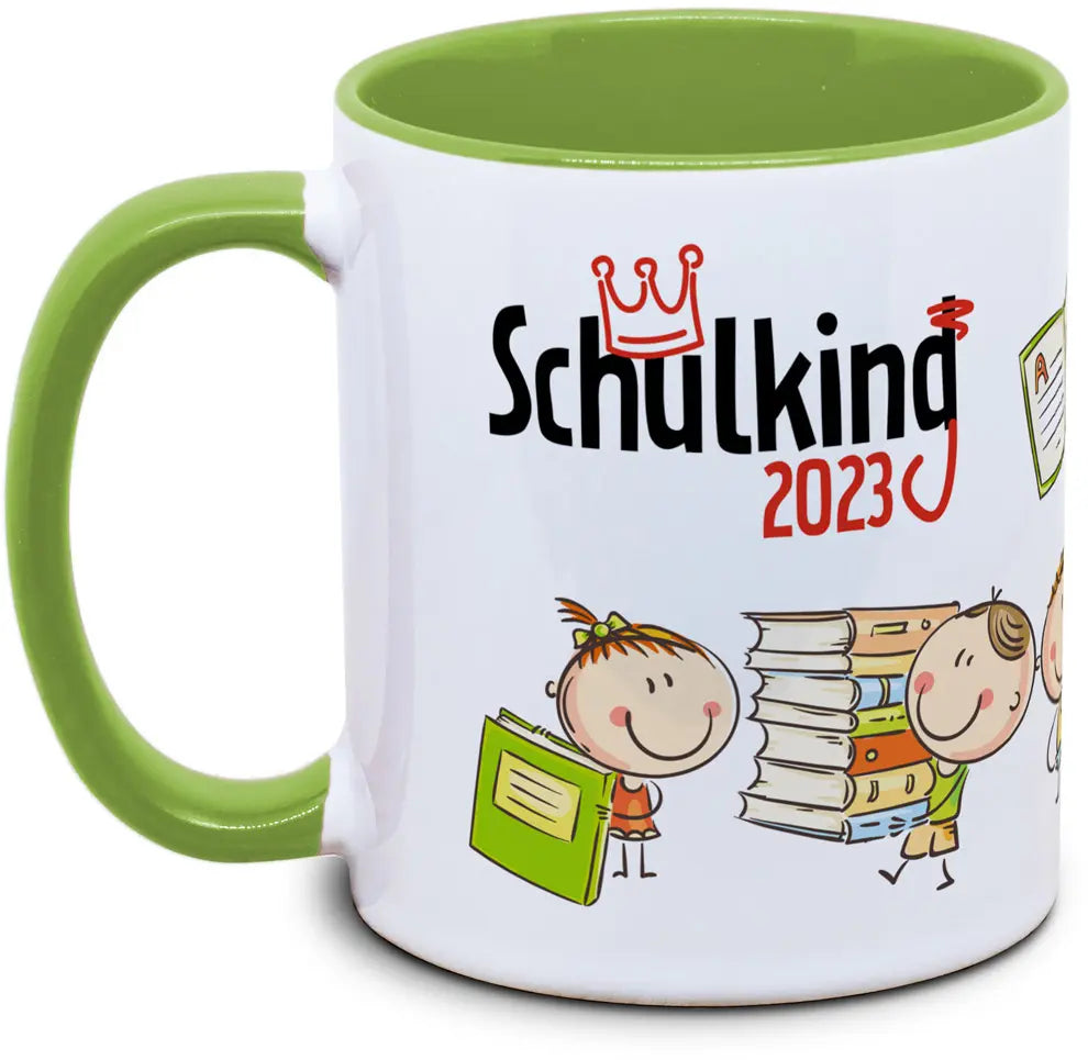 Mug - for school child: Schoolking for school start year