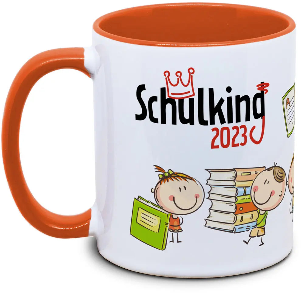 Mug - for school child: Schoolking for school start year