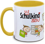 Mug - for school child: Schoolking for school start year