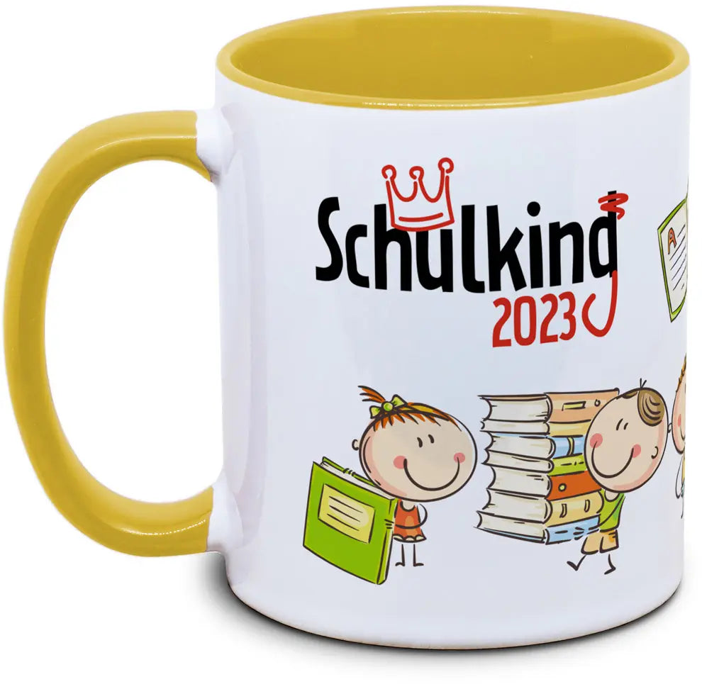 Mug - for school child: Schoolking for school start year