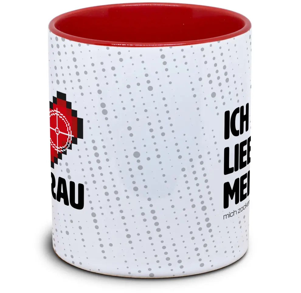 Gaming-Tasse "Ich liebe es, wenn meine Frau mich zocken lässt."