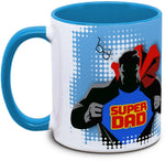 Keramiktasse mit Papa - Du bist mein Superhero! (Superdad) Motiv von Tassenkasper