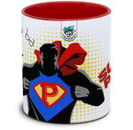 Tasse für Super-Papas (mit Wunschname)
