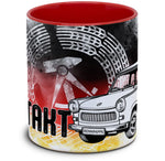 DDR Tasse: Trabant - Mein Herz schlägt im Zweitakt