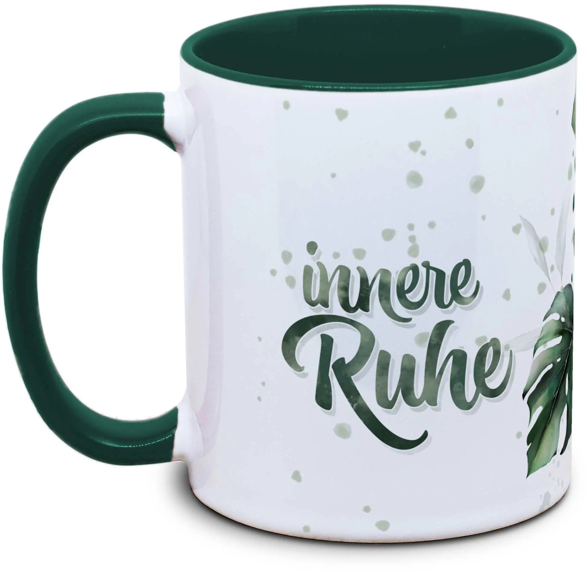 Keramiktasse mit für die innere Ruhe Motiv von Tassenkasper