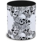 Tasse Totenkopf und Spruch: "Das Leben ist kein Ponyhof. Es ist eher ein Zirkus"