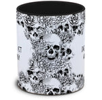 Tasse Totenkopf und Spruch: "Die Wahrheit ist kein Mobbing!"