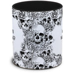 Tasse Totenkopf und Spruch: "Was für ein wunderschöner Scheißtag!"