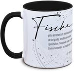 Keramiktasse mit Sternzeichen: Fische (2) Motiv von Tassenkasper