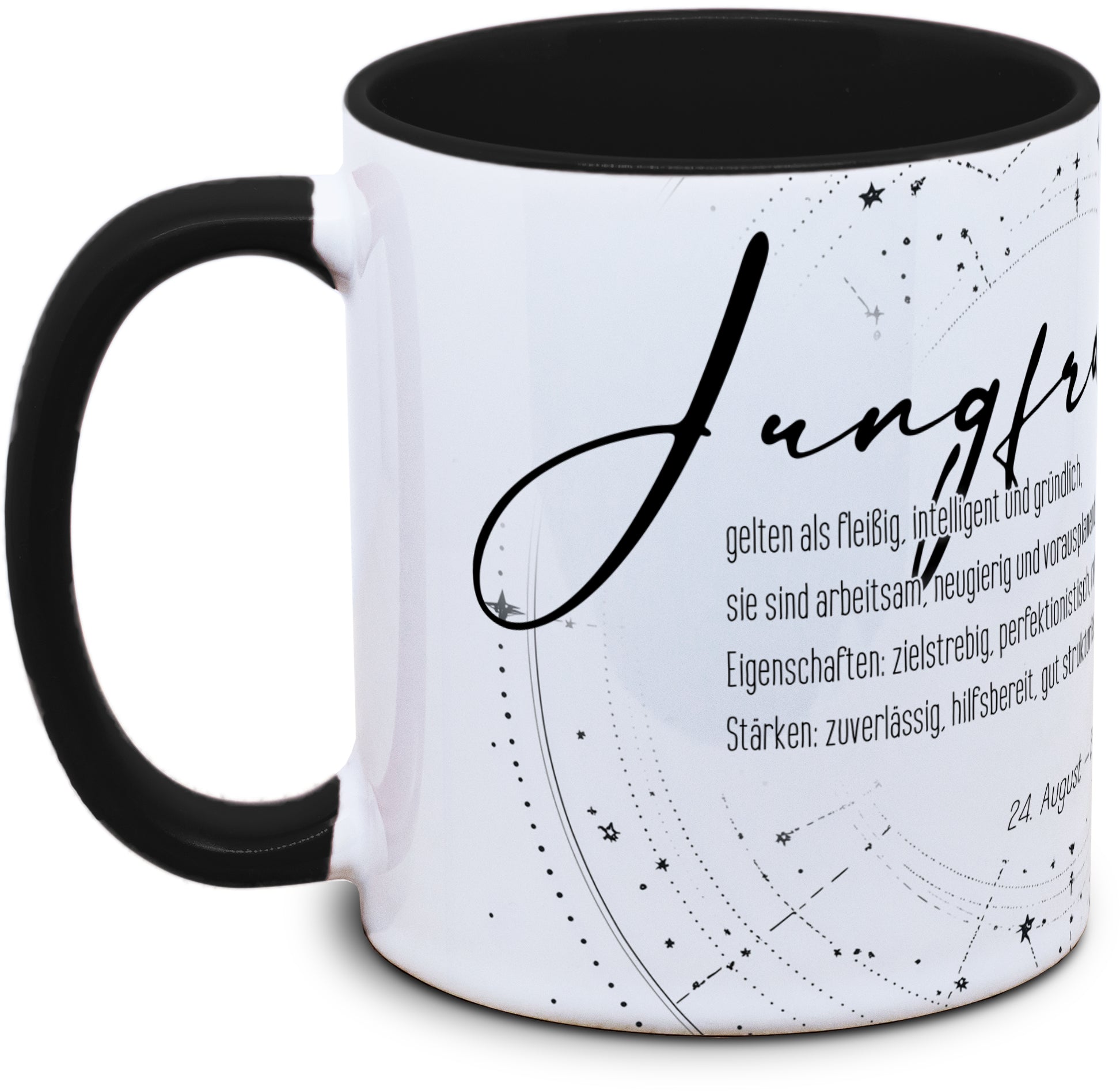 Keramiktasse mit Sternzeichen: Jungfrau (2) Motiv von Tassenkasper