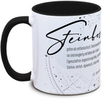 Keramiktasse mit Sternzeichen: Steinbock (2) Motiv von Tassenkasper