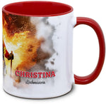 Feuerwehrtasse mit Name bedruckt