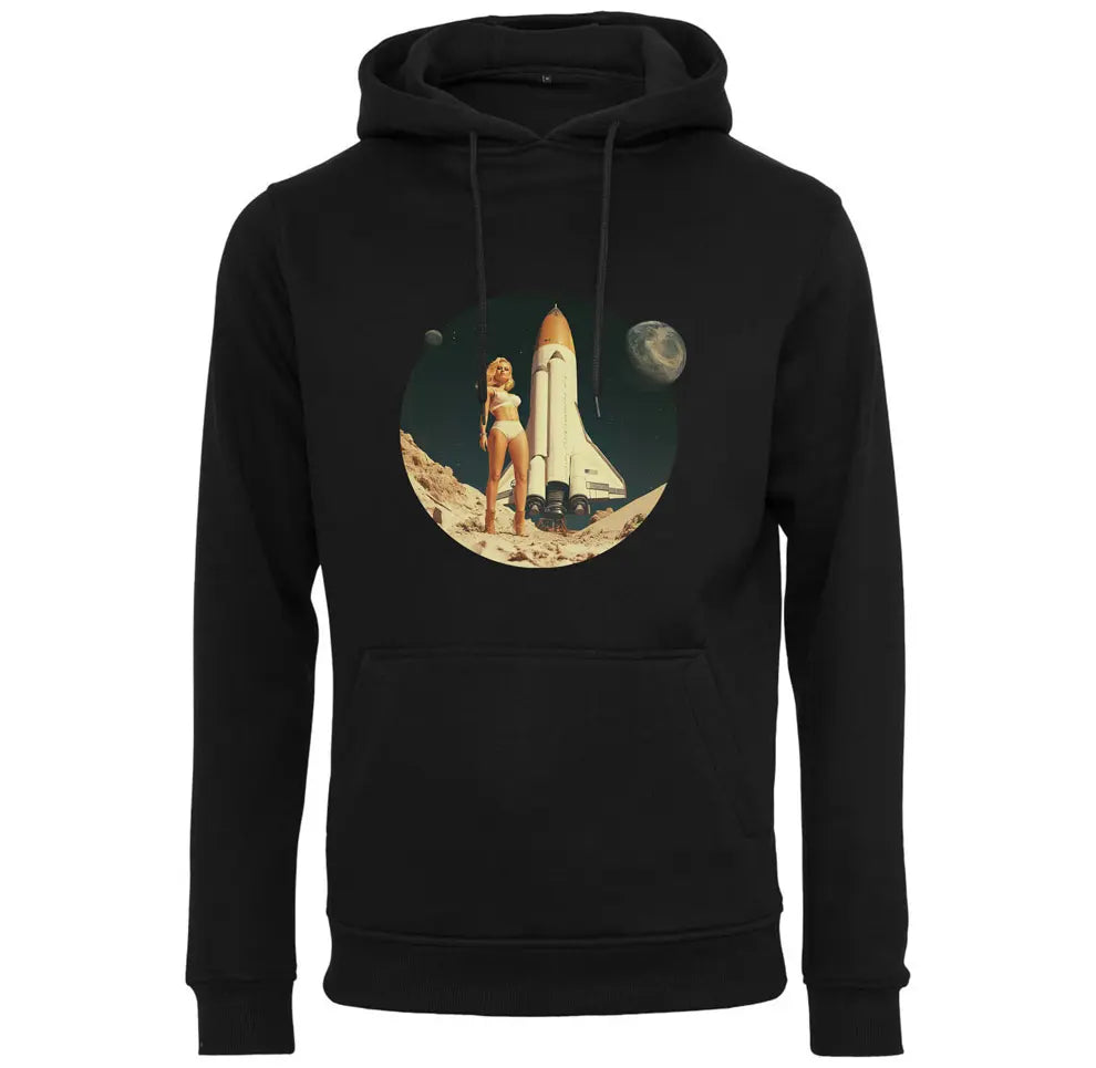 Kapuzenpullover mit Space Adventure Motiv von Tassenkasper