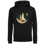 Kapuzenpullover mit Space Adventure Motiv von Tassenkasper