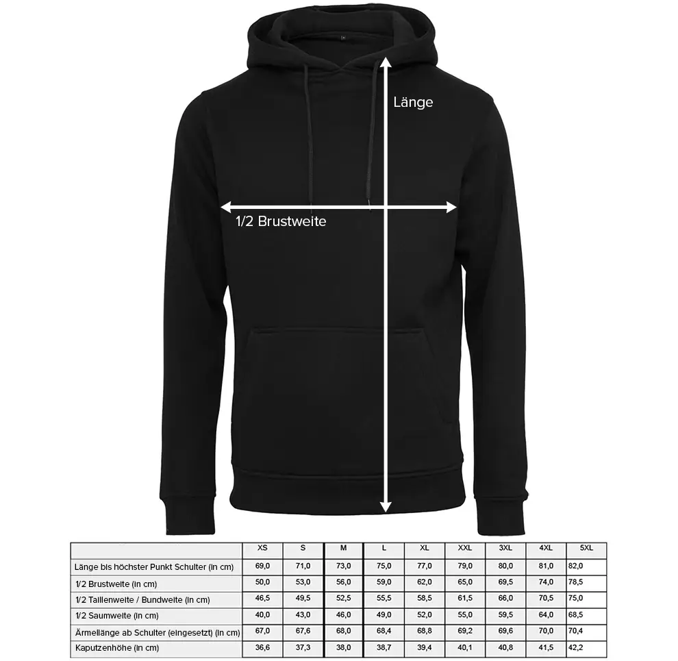 Kapuzenpullover - Gorilla mit Kopfhörer