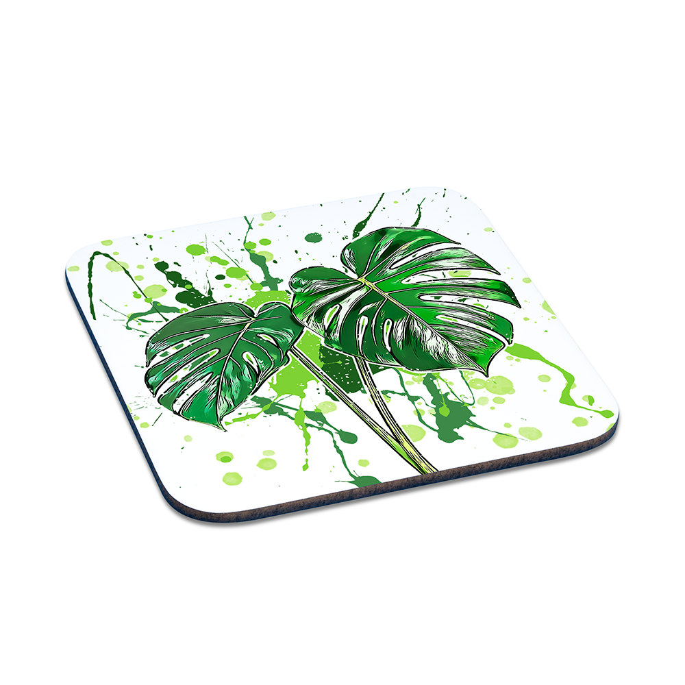 Untersetzer - Monstera deliciosa / Fensterblatt