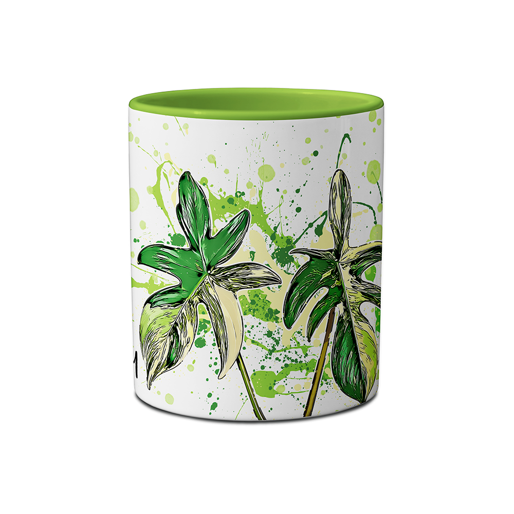 Tasse - Philodendron florida beauty