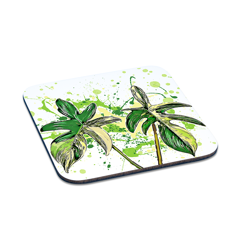 Untersetzer - Philodendron florida beauty
