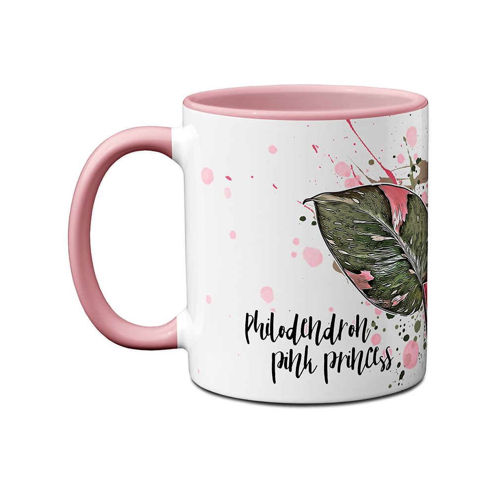 Tasse - Philodendron pink princess
