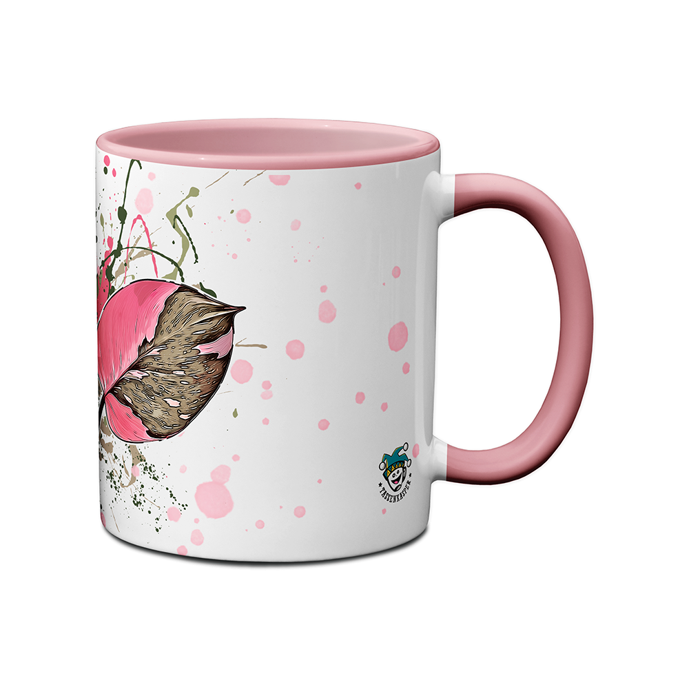 Tasse - Philodendron pink princess