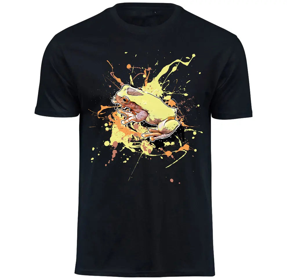 T-Shirt mit Dendropsophus reticulatus (II) / Genetzter Laubfrosch Motiv von Tassenkasper
