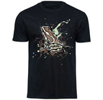 T-Shirt mit Dendrobates auratus (Highland Bronze) / Goldbaumsteiger Motiv von Tassenkasper