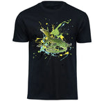 T-Shirt mit Varanus prasinus / Smaragdwaran Motiv von Tassenkasper